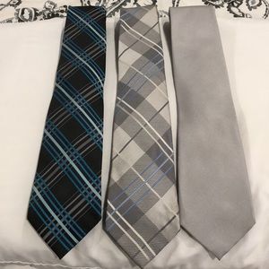 Selling 3 ties in the gray family